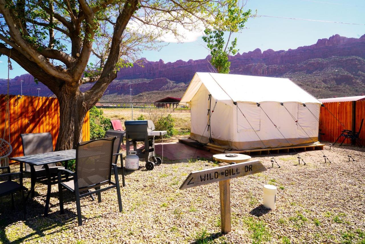 Funstays Glamping Setup Tent In Rv Park #6 Ok-T6 Moab Exterior photo