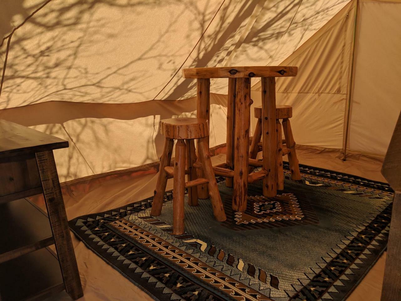 Funstays Glamping Setup Tent In Rv Park #6 Ok-T6 Moab Exterior photo
