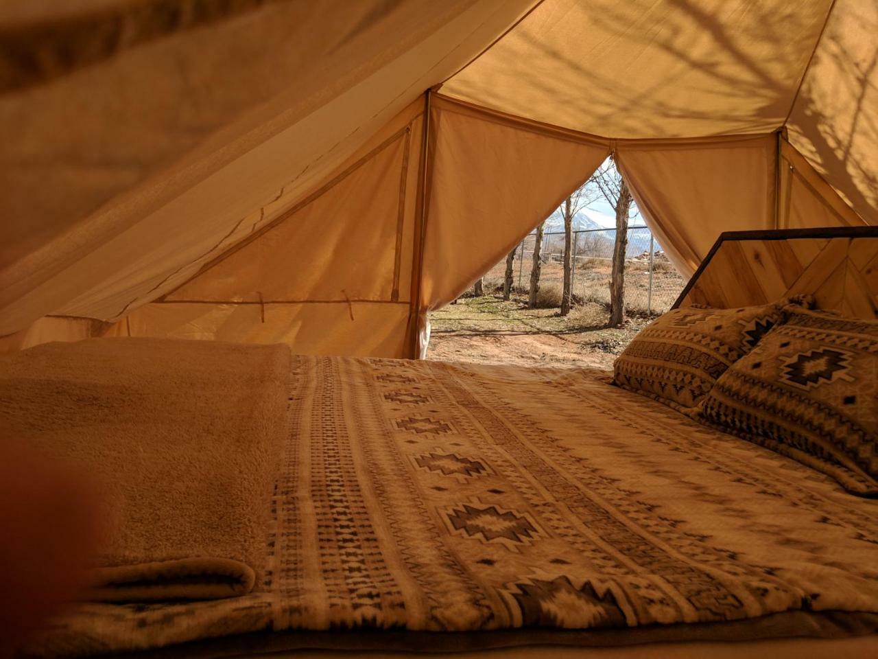 Funstays Glamping Setup Tent In Rv Park #6 Ok-T6 Moab Exterior photo
